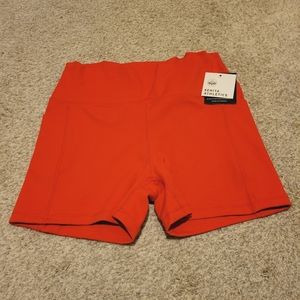 Senita Athletics 3.75" Rio Shorts in Poppy, Size Large